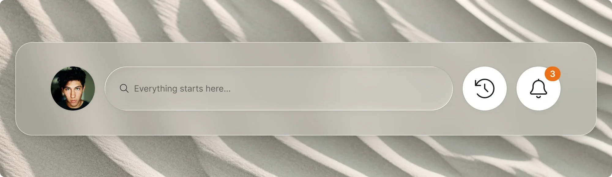 Search bar in Skailer: ask SK.AI anything from one place